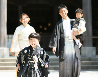 神社で七五三の写真が撮れるプランがある？！